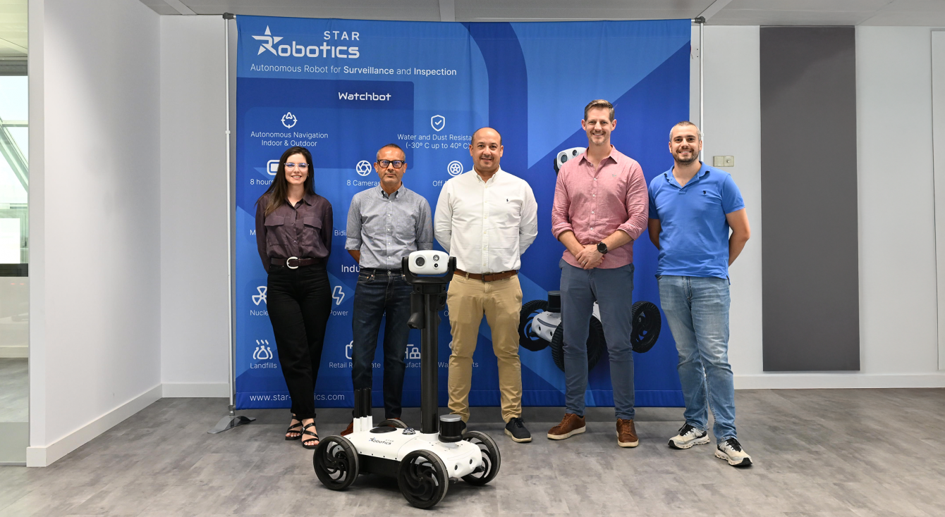 Watchbot, the UK’s first operational autonomous security robot.